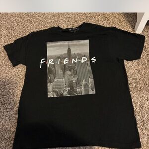 FRIENDS Black Cityscape Graphic Tee